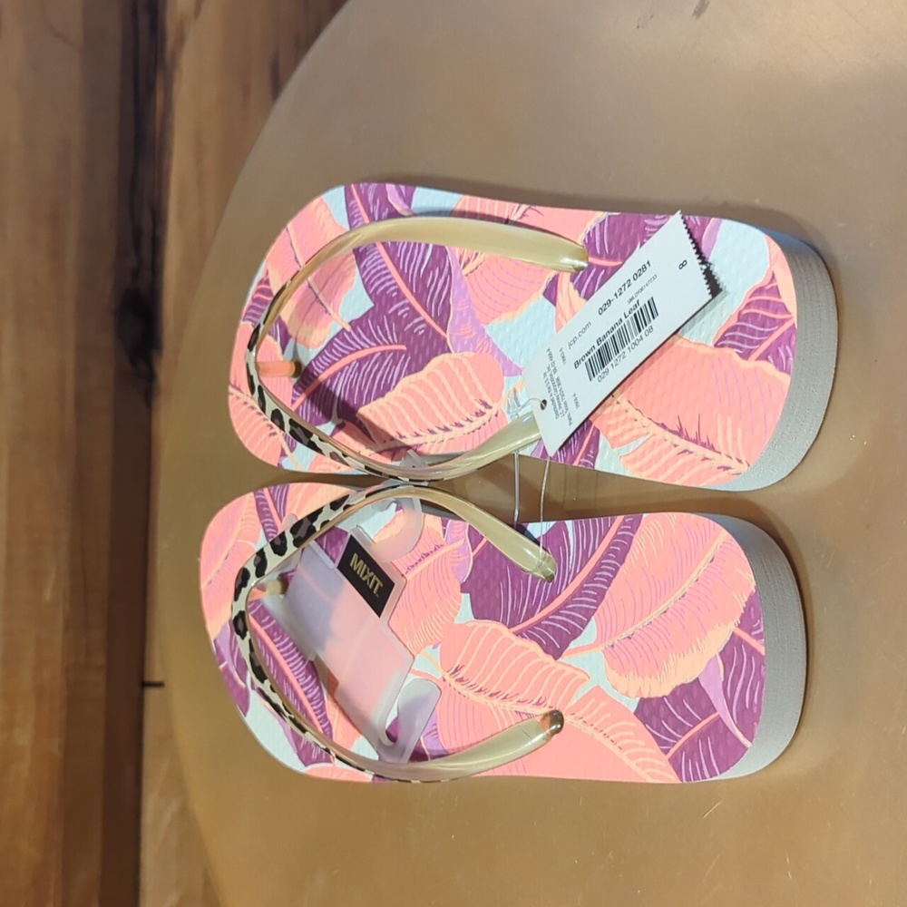 Women's MIX IT Flip Flops / NWT Size 8 - Picture 3 of 3